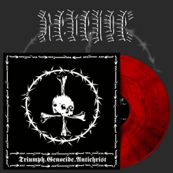 REVENGE Triumph.Genocide.Antichrist. (red marble 12''LP)